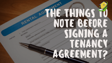 10 Things to note before Signing a Tenancy Agreement